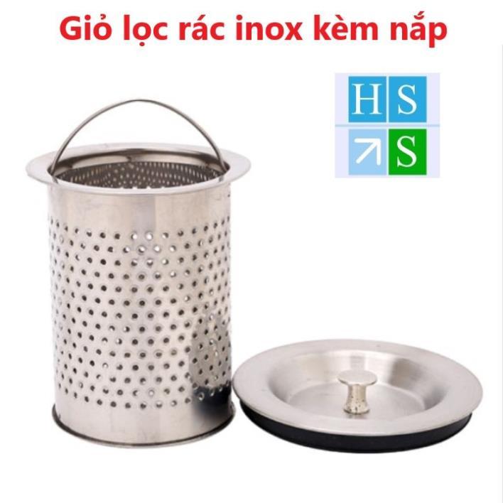 Bộ lọc rác bồn rửa chén bát bằng inox dễ dàng thay thế cho gia đình  -