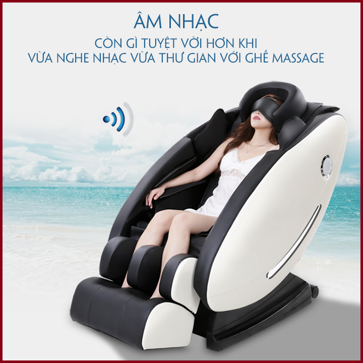 Ghế MatXa Trị Liệu Toàn Thân. Ghế Massage Toàn Thân Cao Cấp. Chế Độ Không Trọng Lực. Massage Đa Điểm. 22 Túi Khí Cảm Biến Nhiệt