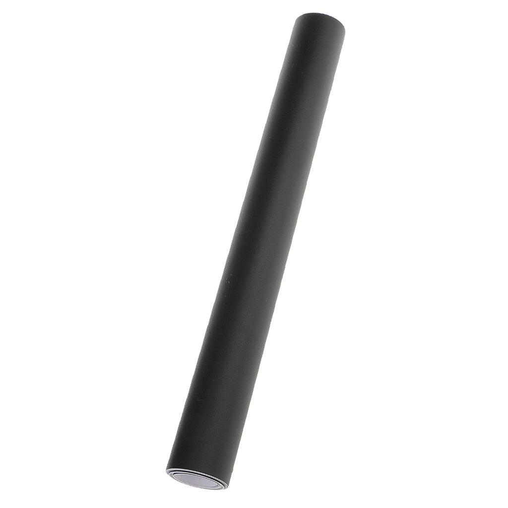Matte Car Wrap Black Vinyl Film Sticker DIY 3D Vehicle Accessory