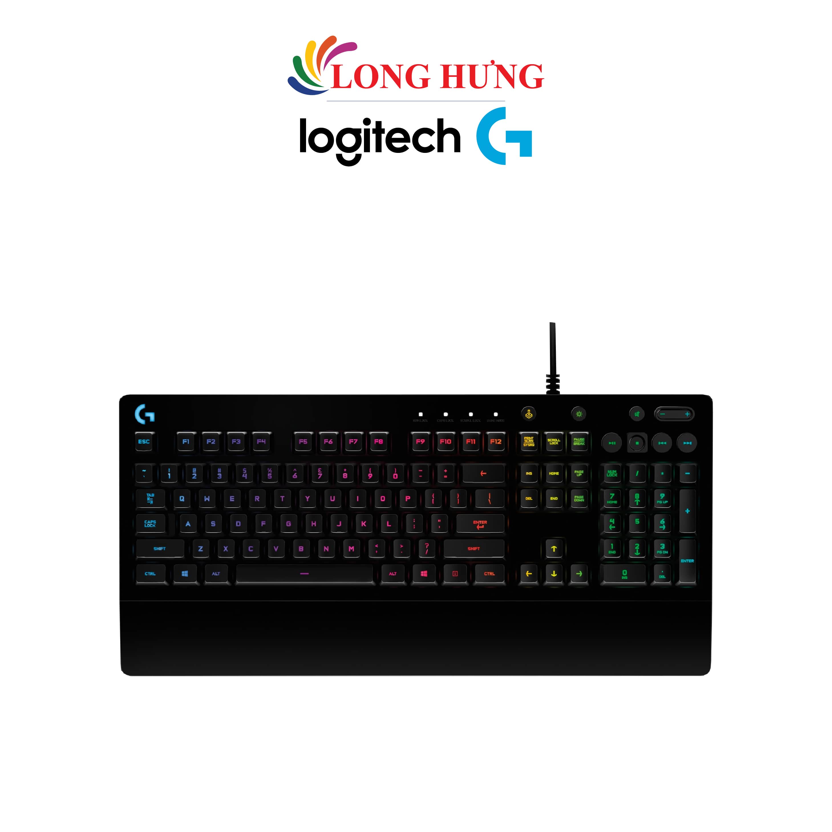 Bàn phím có dây Gaming Logitech G213 - Hàng chính hãng