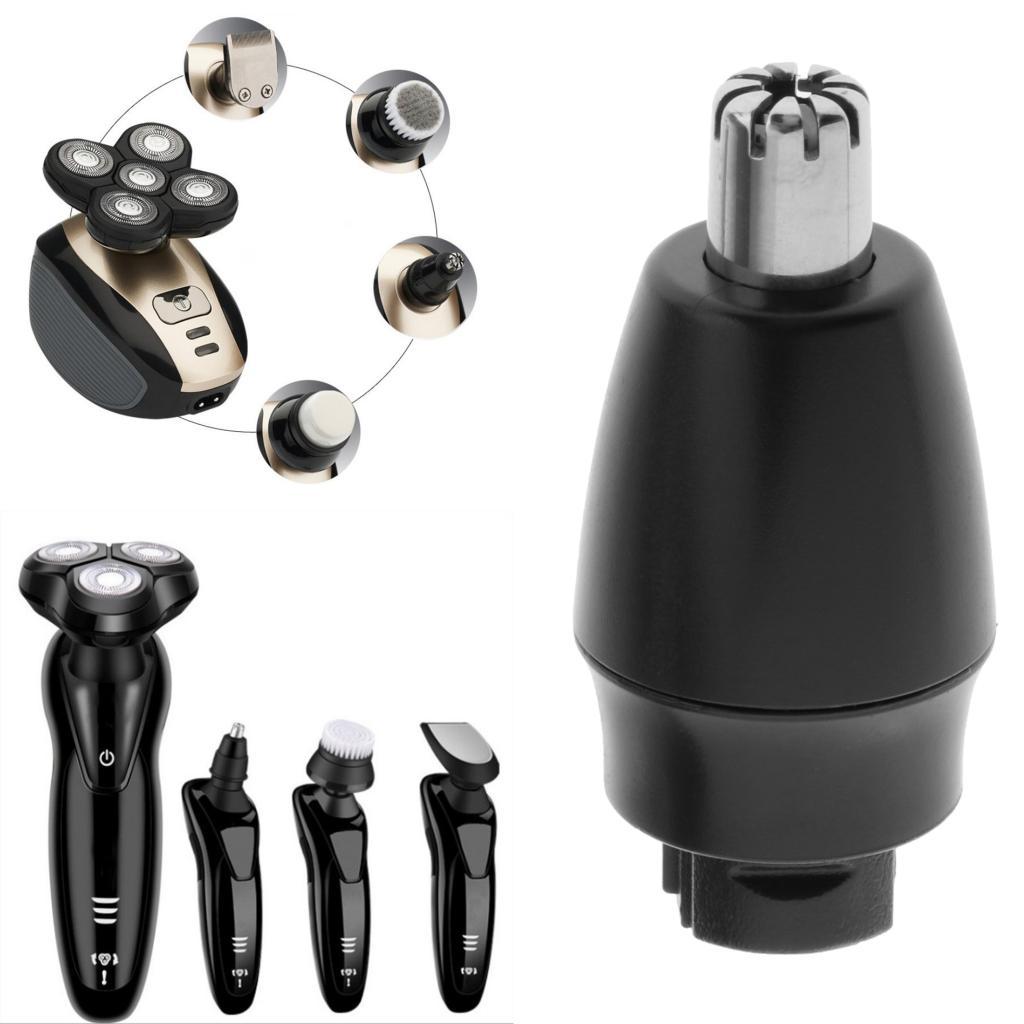 ABS Shaver Accessories Grooming Nose Hair Removal Face Cleaning Brush Black