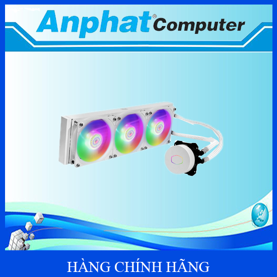 Quạt tản nhiệt Nước CPU Cooler Master ML360L ARGB V2 White - Hàng Chính Hãng