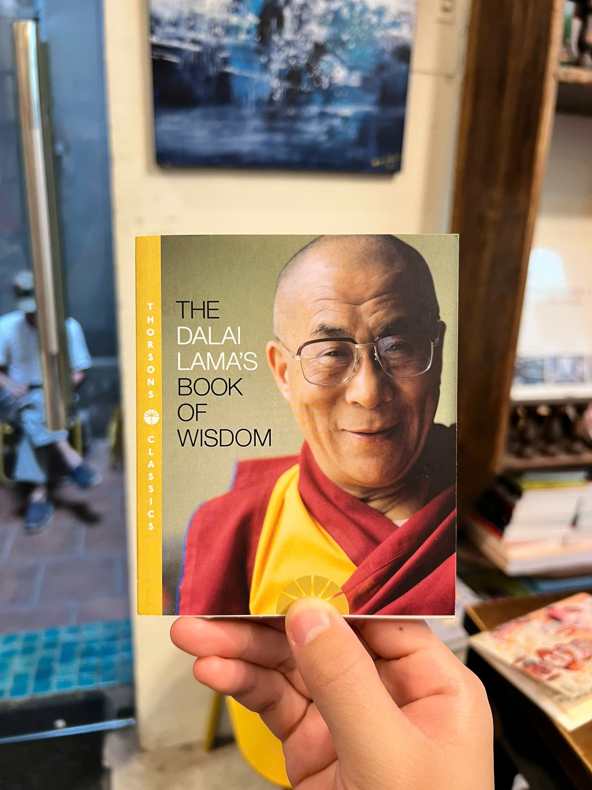Sách - The Dalai Lama's Book of Wisdom by Dalai Lama XIV | Buddhism / Ngoại văn / Khổ nhỏ bỏ túi