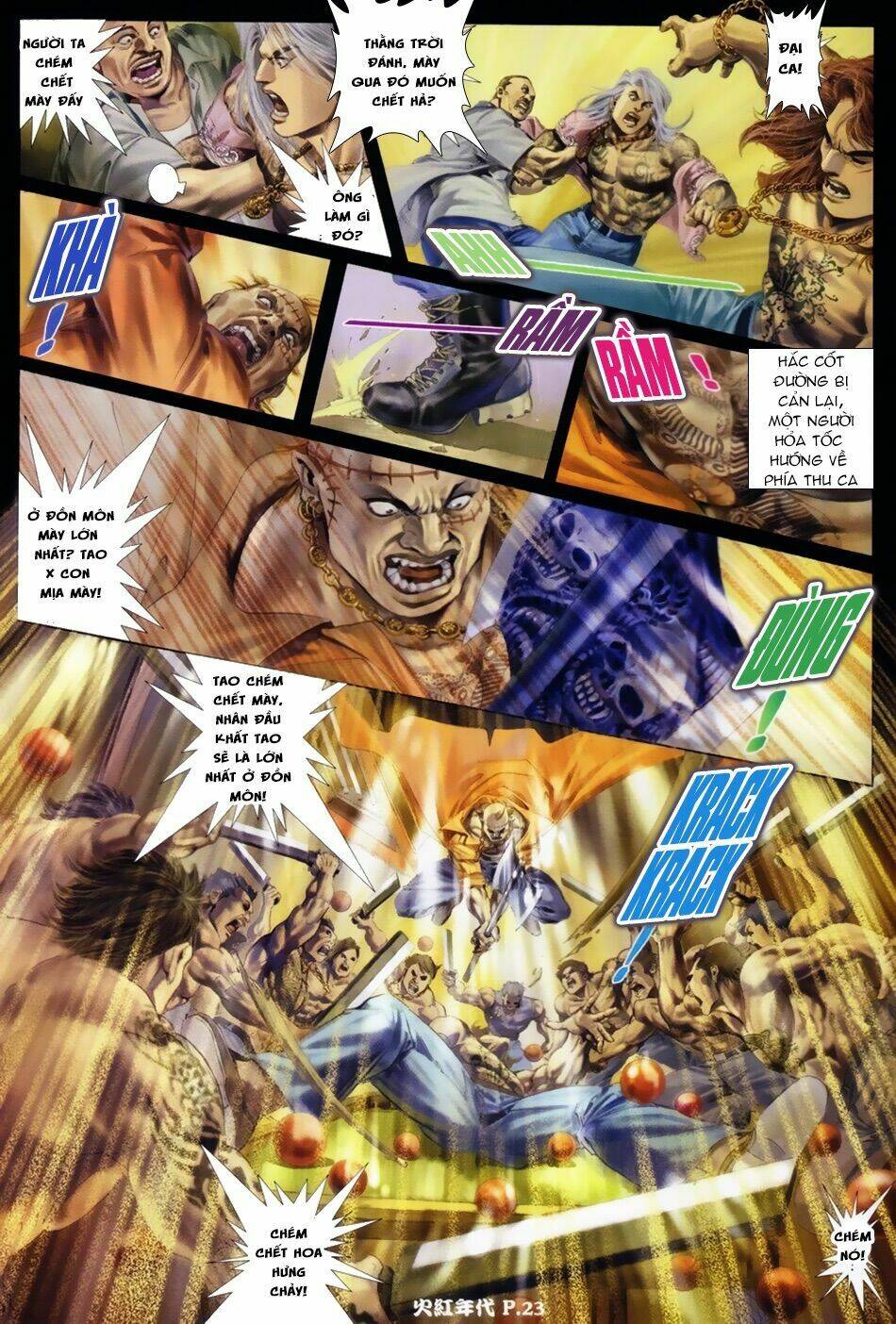 hỏa hồng niên đại hắc cốt đường chapter 16 9