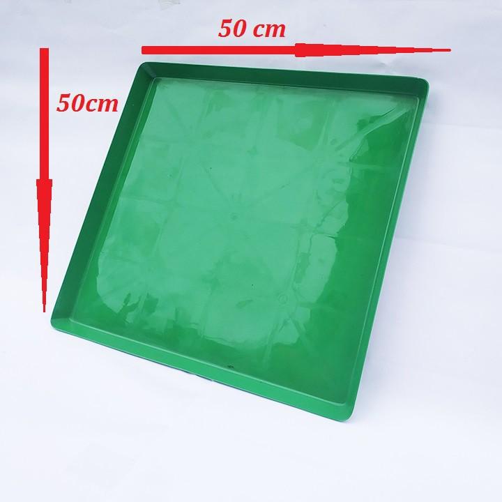 Khay Hứng Phân Chim, Gà 50x50 cm-- Khay Hứng Phân Bằng Nhựa