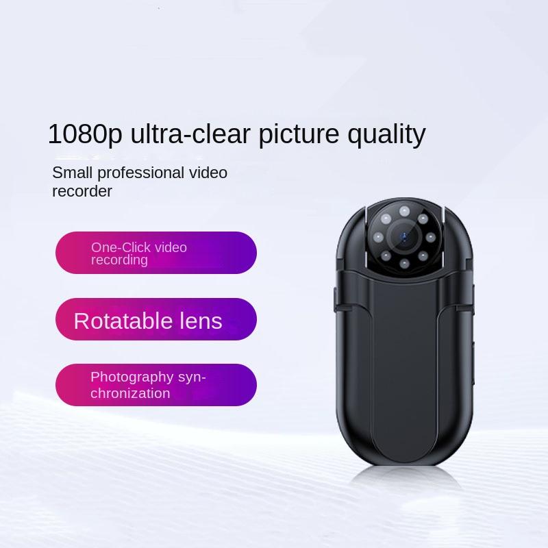 1080p HD di động 180 Xoay di động phát hiện video stereo giảm nhiễu 90 ngày Chế độ chờ ghi âm 8-128GB