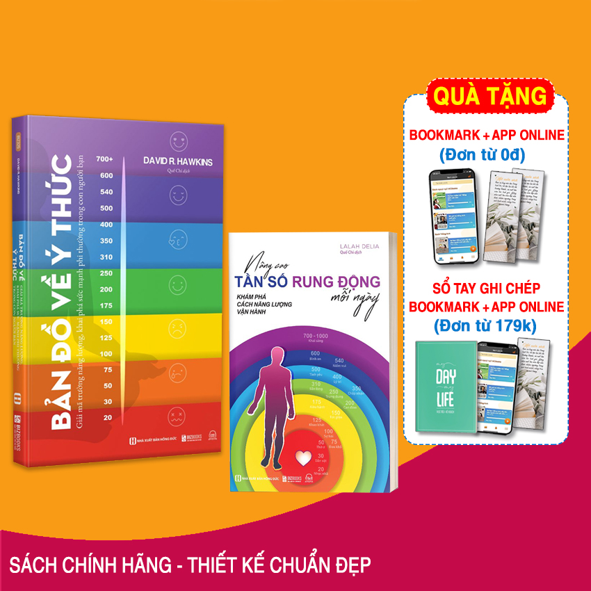 Combo 2 Cuốn Sách Giải Mã Bản Thân: Bản Đồ Về Ý Thức Và Nâng Cao Tần Số Rung Động Mỗi Ngày: Khám Phá Cách Năng Lượng Vận Hành