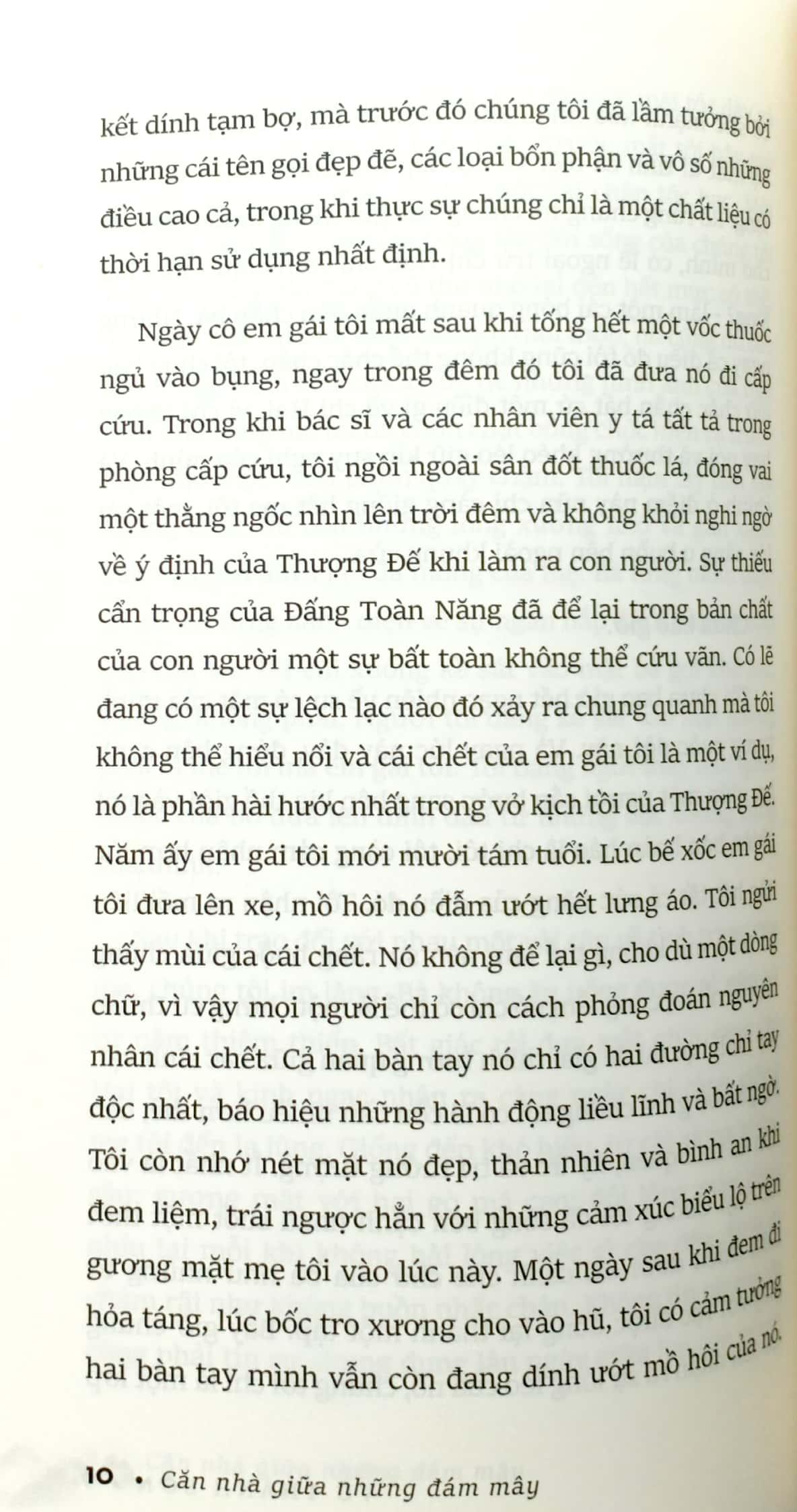 Căn Nhà Giữa Những Đám Mây (Tiểu Thuyết)