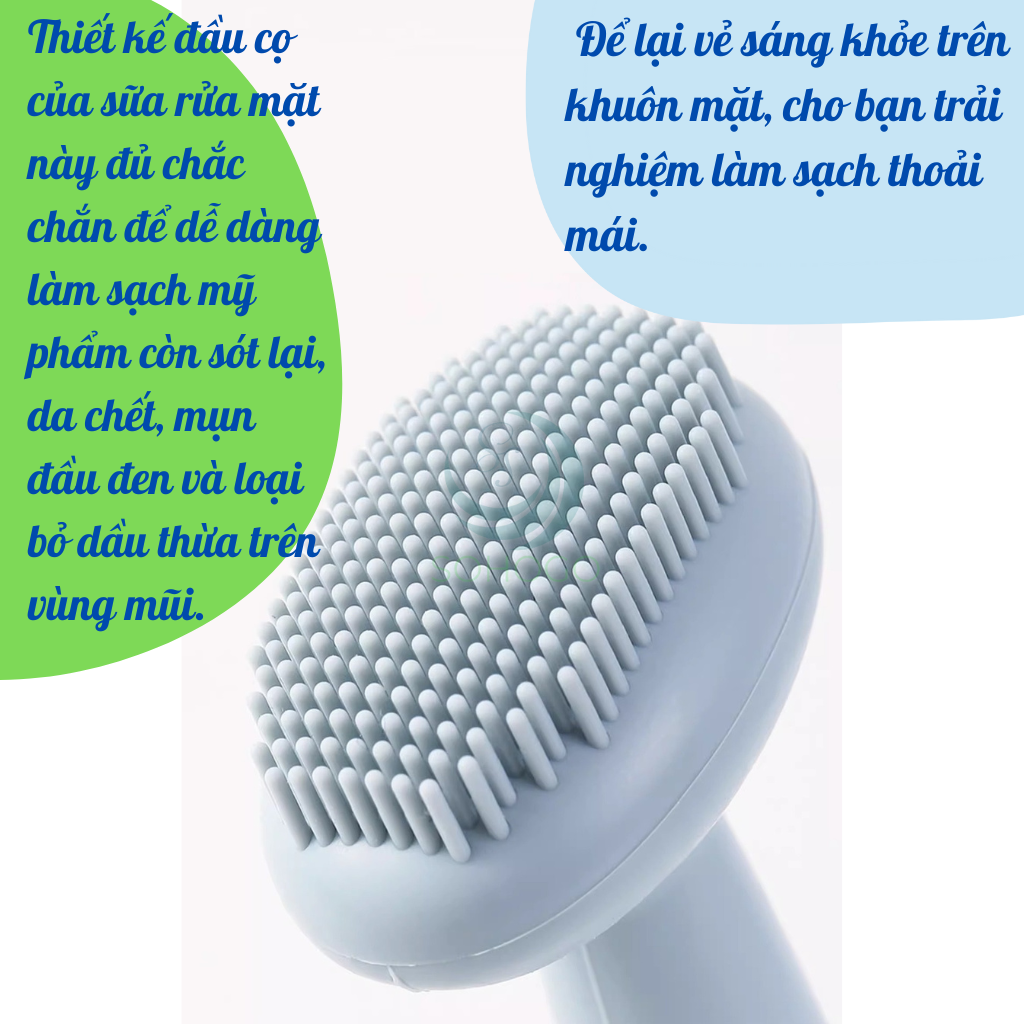 Cọ Đắp Mặt Nạ 2 Đầu Silicone – Làm Đẹp Thông Minh Cây Cọ Massage &amp; Thoa Mặt Nạ 2 Trong 1 Cọ Silicone Đắp Mặt Nạ Đa Năng – Mềm Mại, Dễ Dùng Cọ Đắp Mask Chăm Sóc Da 2 Đầu – Tẩy Tế Bào Chết &amp; Đắp Mask