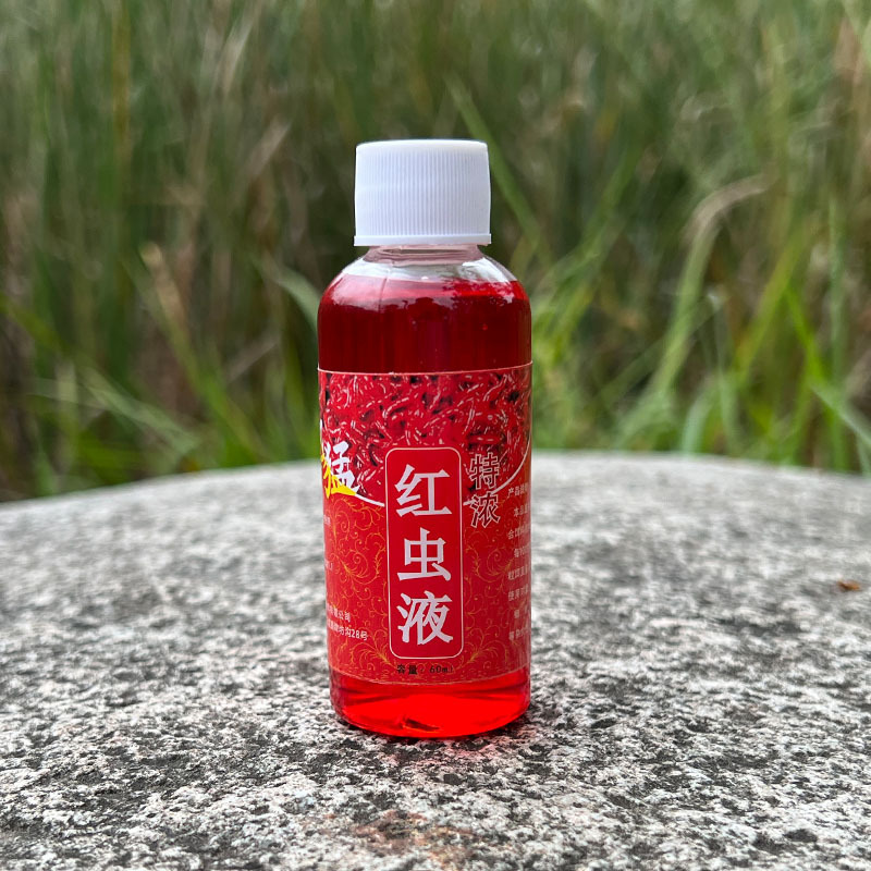 Hương liệu Giun đỏ_Lọ 60ml. Chuyên dùng câu cá Da trơn hoang dã , cá Rô phi, cá chép, Cá Trắm, .