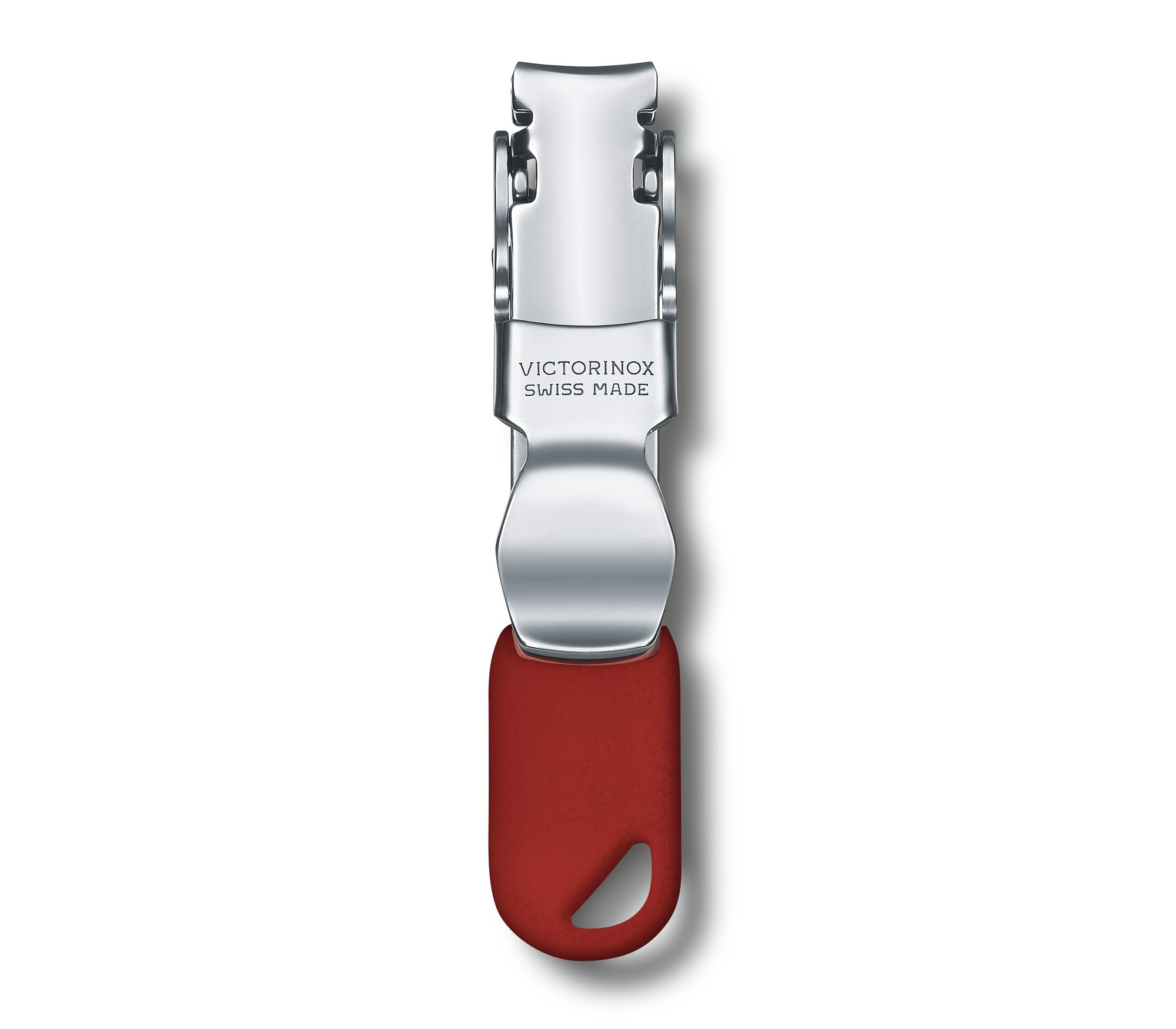 Kềm bấm móng tay Victorinox #8.2050.B1 Thép không gỉ Lỗ nhựa ABS màu đỏ nổi bật