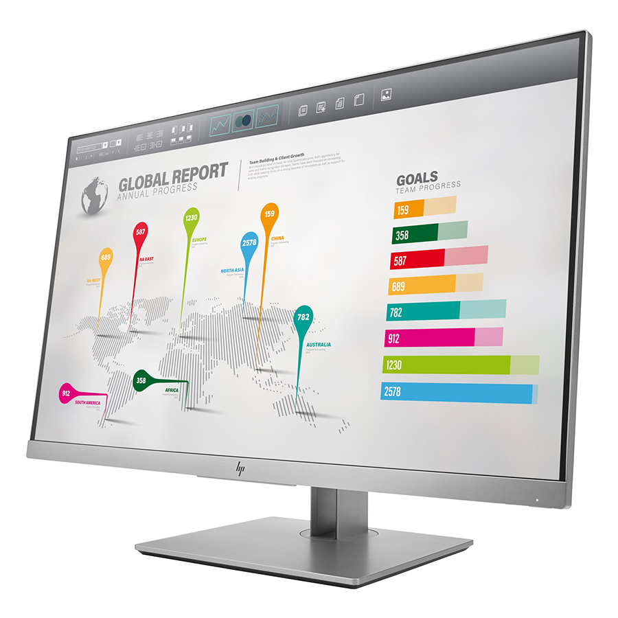 Màn hình HP EliteDisplay E237q (27 Inch/HD/60Hz/5Ms/IPS/1FH52AA) - Hàng Chính Hãng