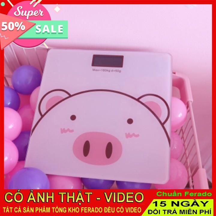 Cân điện tử hình con lợn 2 in 1