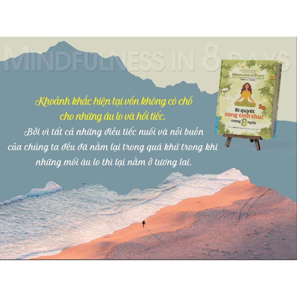 Combo Bí Quyết Sống Tỉnh Thức Trong 8 Ngày + Đường Về Tỉnh Thức - Bản Quyền