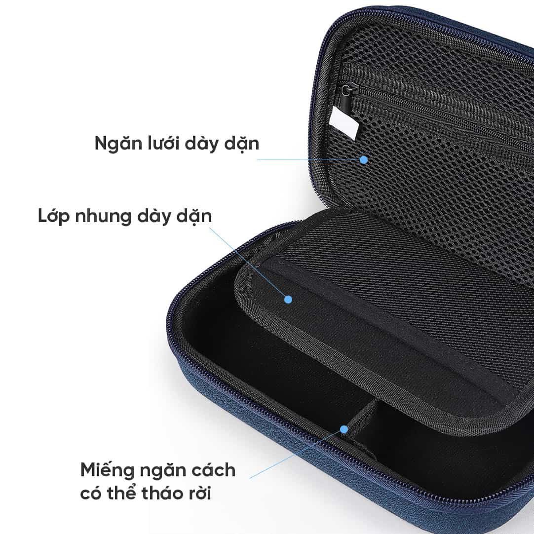 Túi đựng phụ kiện công nghệ hàng chính hãng GUBAG-PK02 tiện lợi nhỏ gọn dễ sử dụng