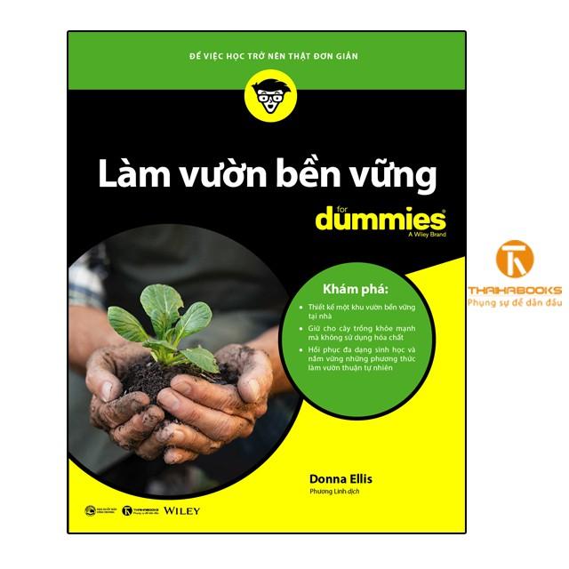 Sách - Làm vườn bền vững for dummies