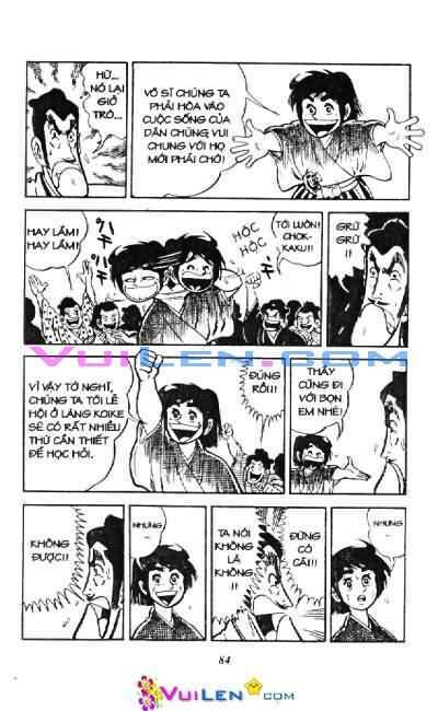 kiếm sĩ góc vuông - chokkaku chapter 14 84