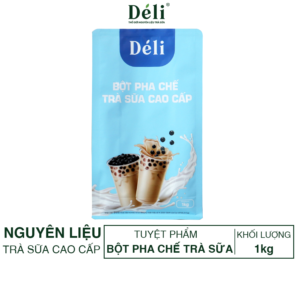 Bột pha trà sữa cao cấp Déli - 1kg - thơm, béo tự nhiên - chuyên dùng pha chế trà sữa