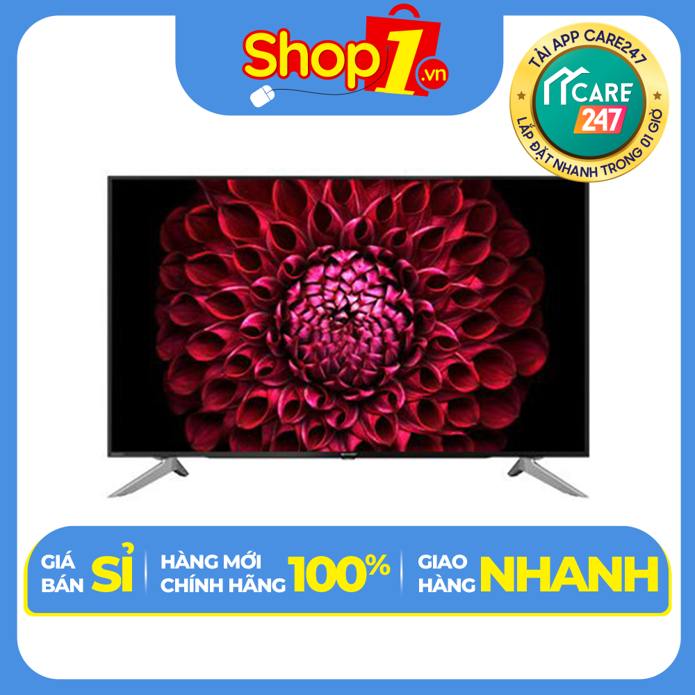 Android Tivi Sharp 4K 50 inch 4T-C50DL1X