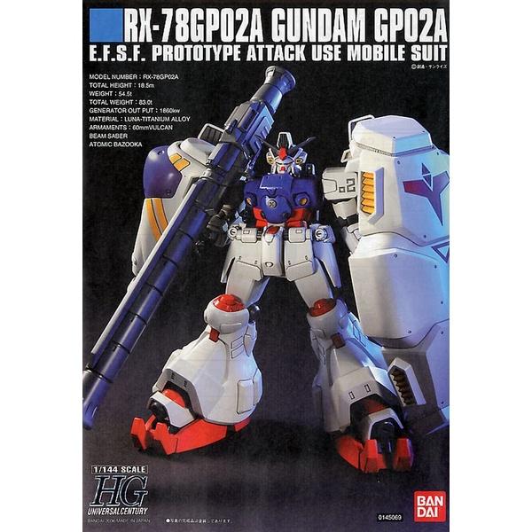  Bộ đồ chơi mô hình lắp ráp gundam HG 1/144 HGUC GUNDAM GP-02A Physalis