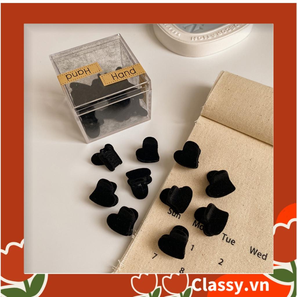 Bộ 10 chiếc Phụ kiện Kẹp tóc trái tim và thỏ nhỏ Kẹp tóc mái Classy , giả tóc tết hai bên mái nhỏ xinh nữ tính PK914