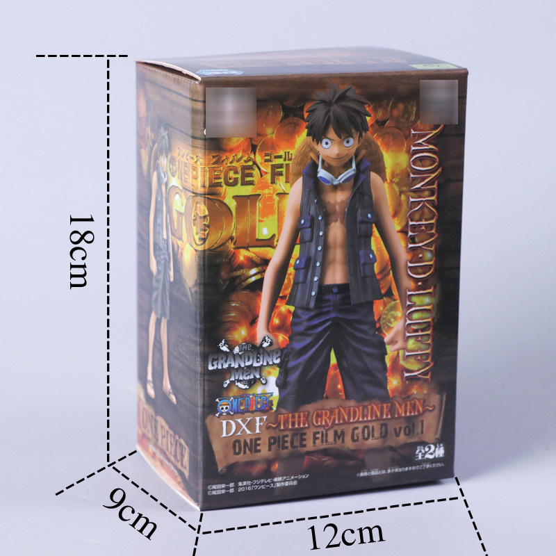 Mô hình Luffy One Piece đen 18cm