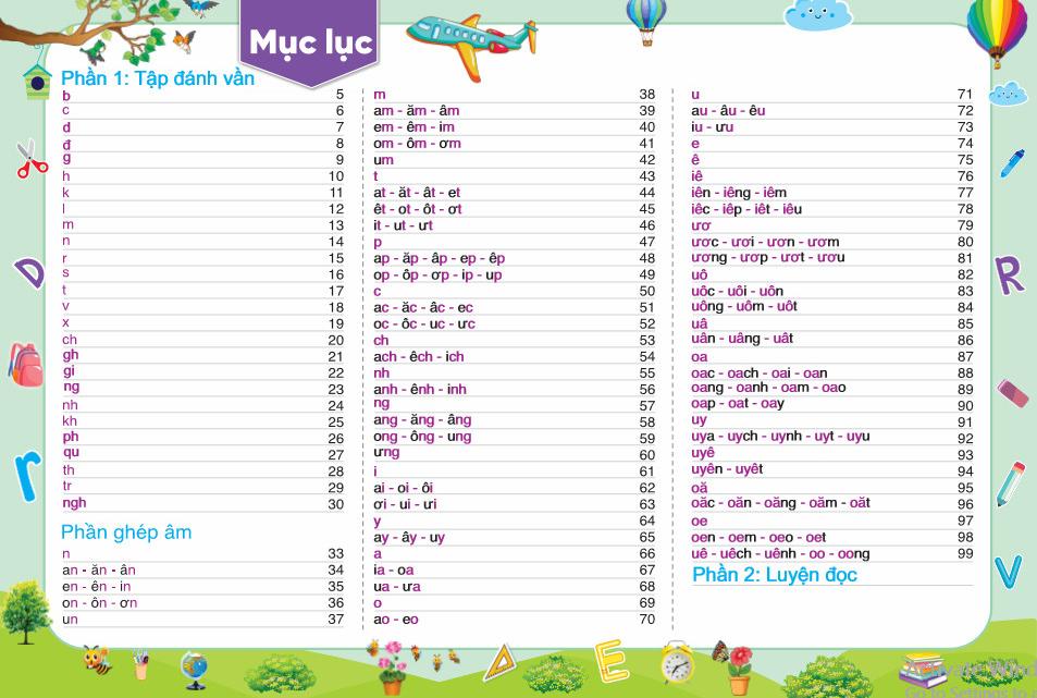 Bí Quyết Giúp Con Đọc Tiếng Việt Thông Thạo - Tập Đánh Vần Tiếng Việt