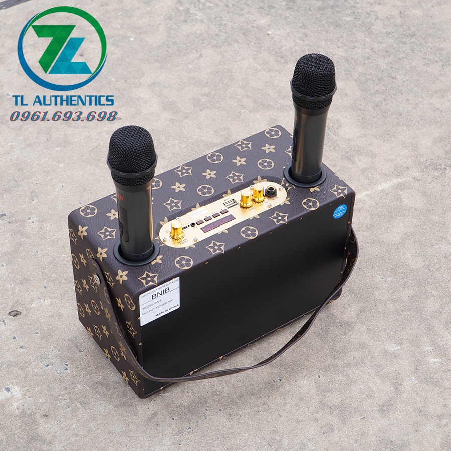 Loa xách tay giá rẻ Karaoke Bluetooth BNIB BN-6 hàng chính hãng nhập khẩu 2024 bảo hành 6 tháng