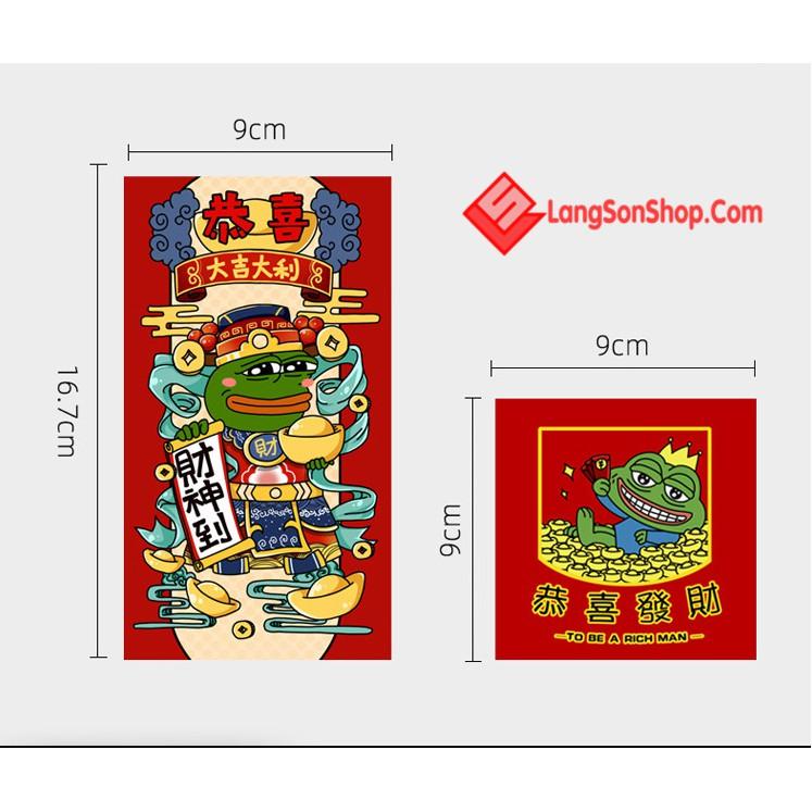 (Phong bao) Lì xì pepe 2021 may mắn - Lucky money pepe 2021