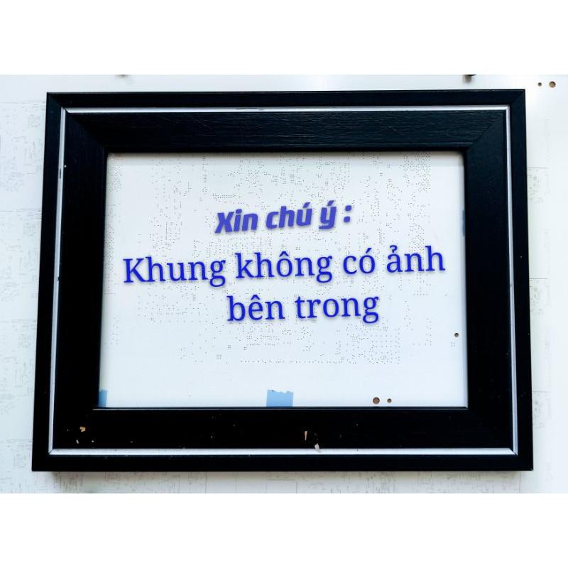 Combo 11 chiếc khung ảnh để bàn kích thước 13x18cm, mặt khung bằng mica,  tặng kèm chân để bàn.