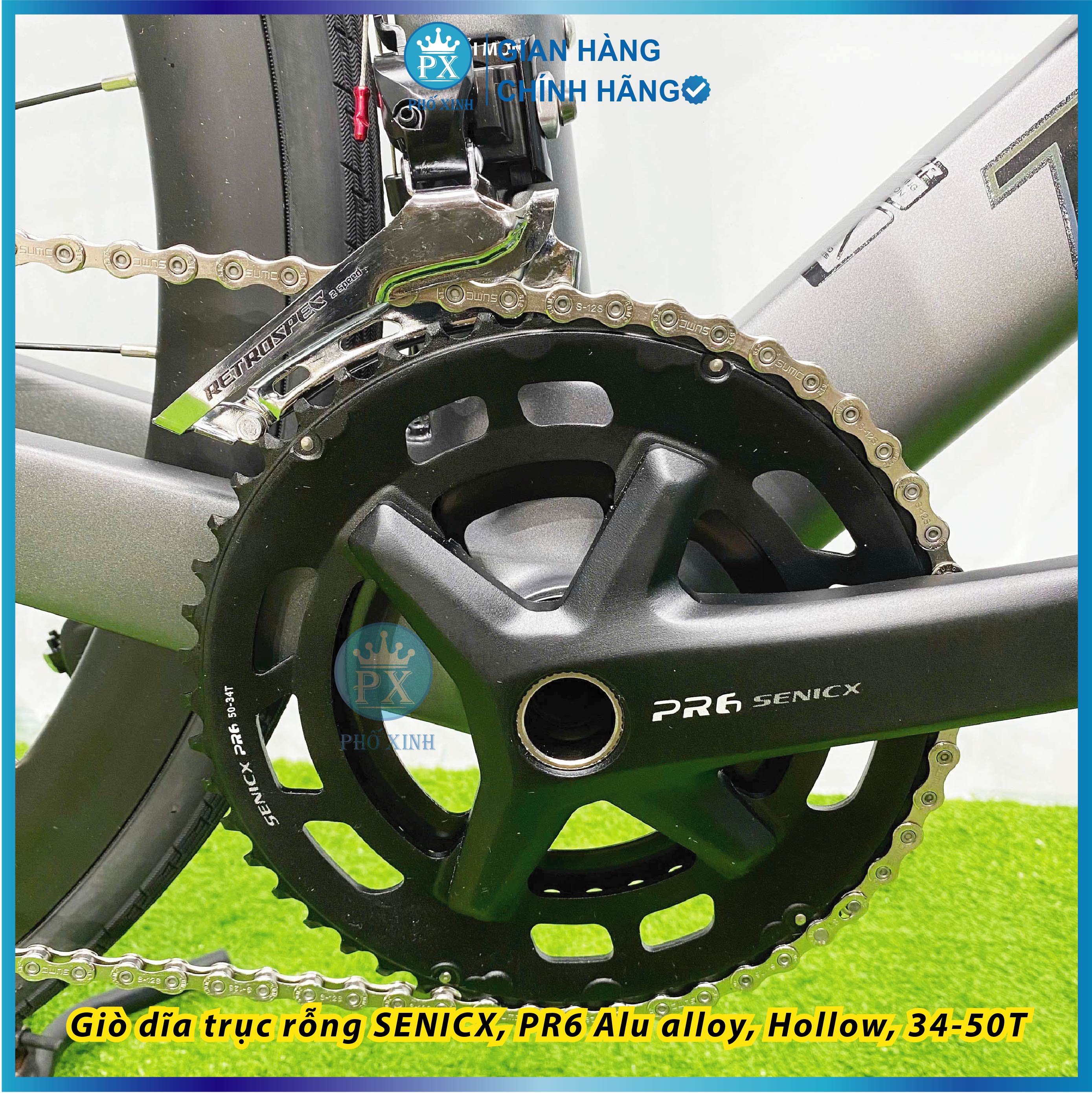 Xe đạp đua - ROAD Twitter R10 Pro RS-24 Speed FULL 6 món Carbon