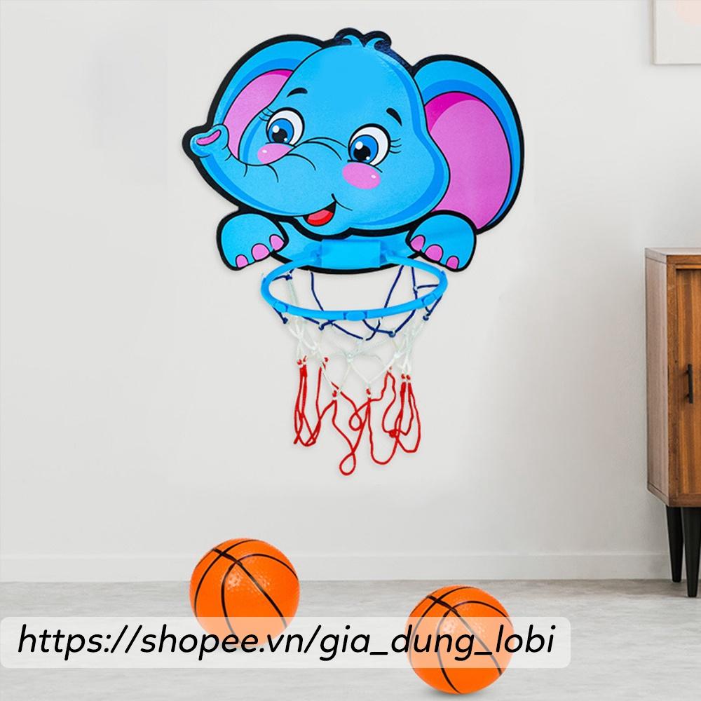 Đồ chơi bóng rổ cho bé treo tường bảng ném bóng rổ dán tường mini cho bé vui chơi
