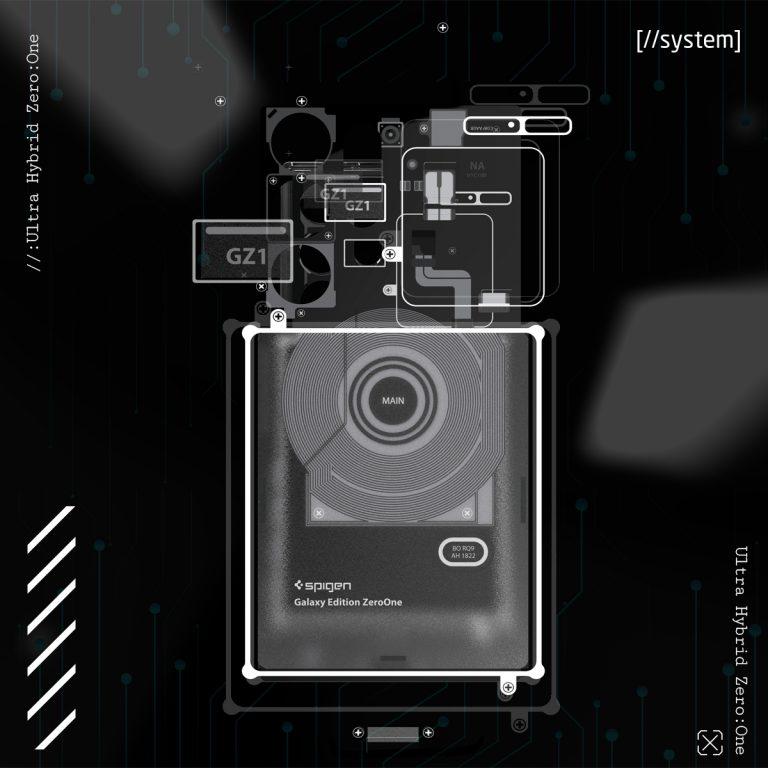 Ốp Lưng Cho Samsung Galaxy S23 Ultra Case Ultra Hybrid Zero One được làm bằng chất liệu TPU - HÀNG CHÍNH HÃNG
