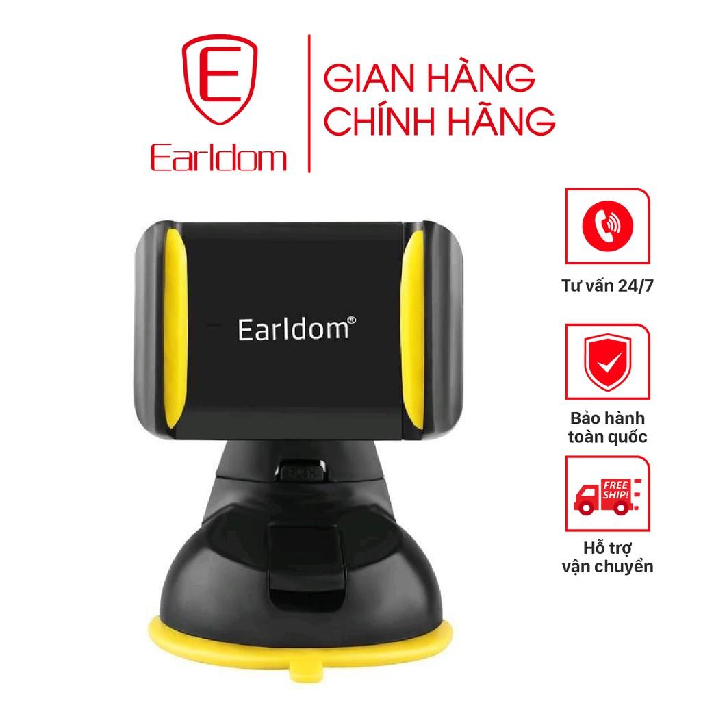 Kẹp điện thoại - giá đỡ điện thoại quay 360 độ trên ô tô Earldom EH - 02 - Hàng chính hãng