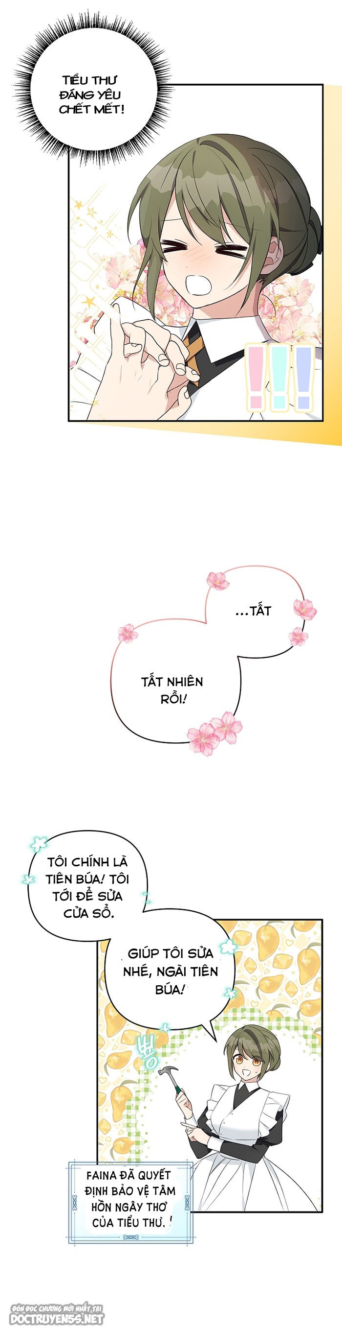 trở thành con gái út của công tước phản diện chapter 40 13