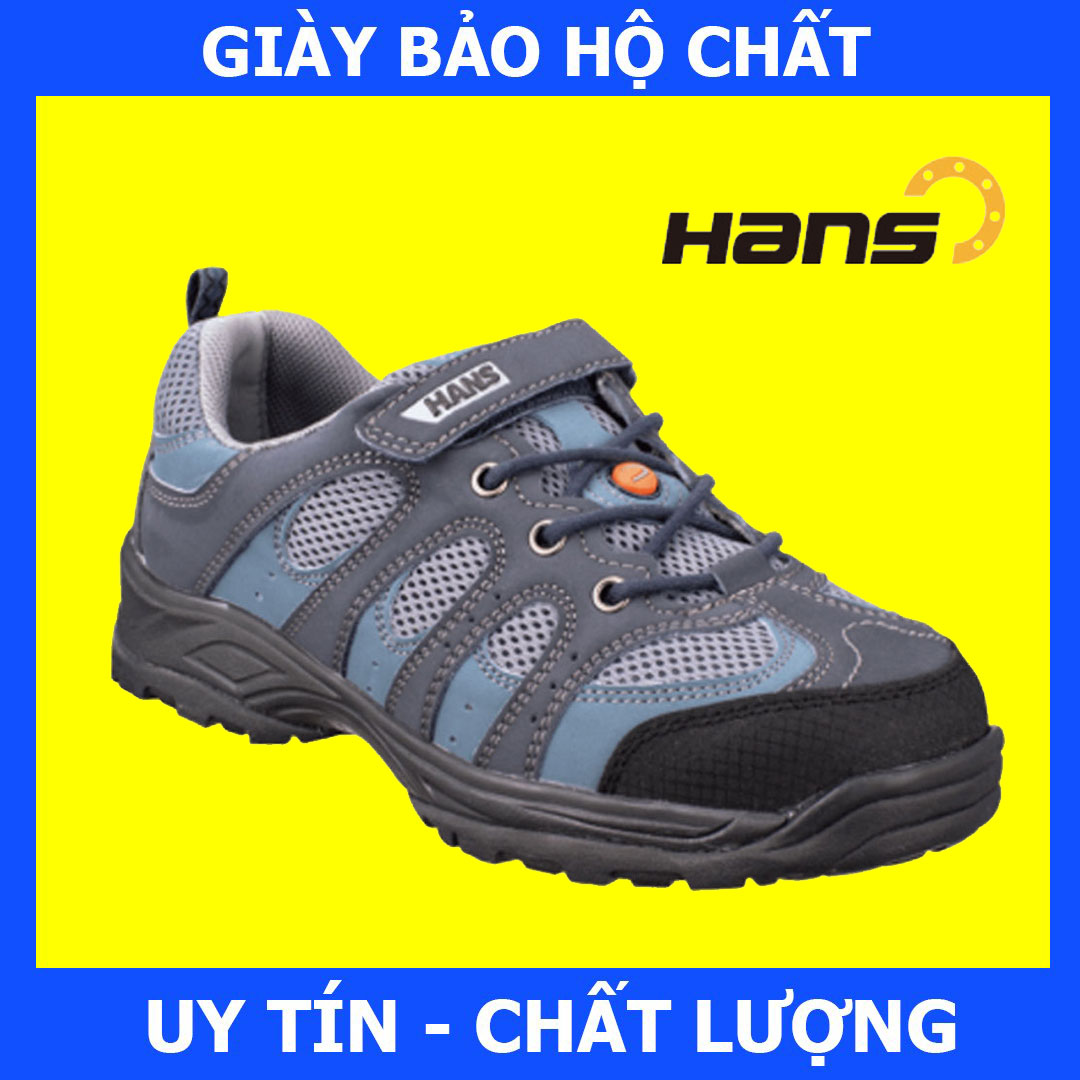 Giày Bảo Hộ Hans HS-34 Siêu Nhẹ, Chống Va Đâp Mạnh, Chống Đâm Xuyên