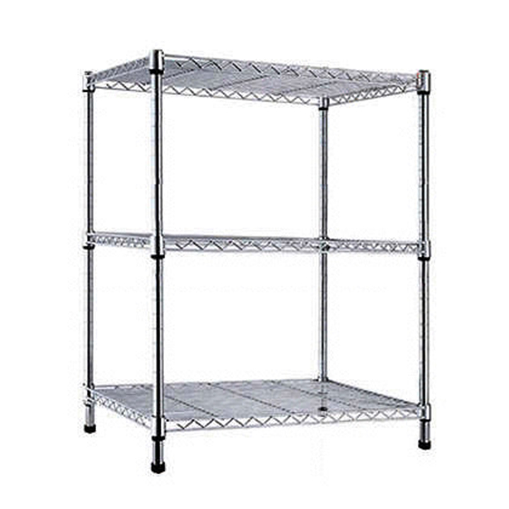 Kệ chén bát 3 tầng 55x30x60 khung inox - kệ nhà bếp đa năng cao cấp RE0267