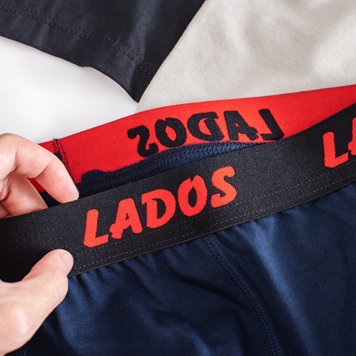 Quần lót boxer nam Lados - chất thun cotton lạnh cao cấp co giãn mát