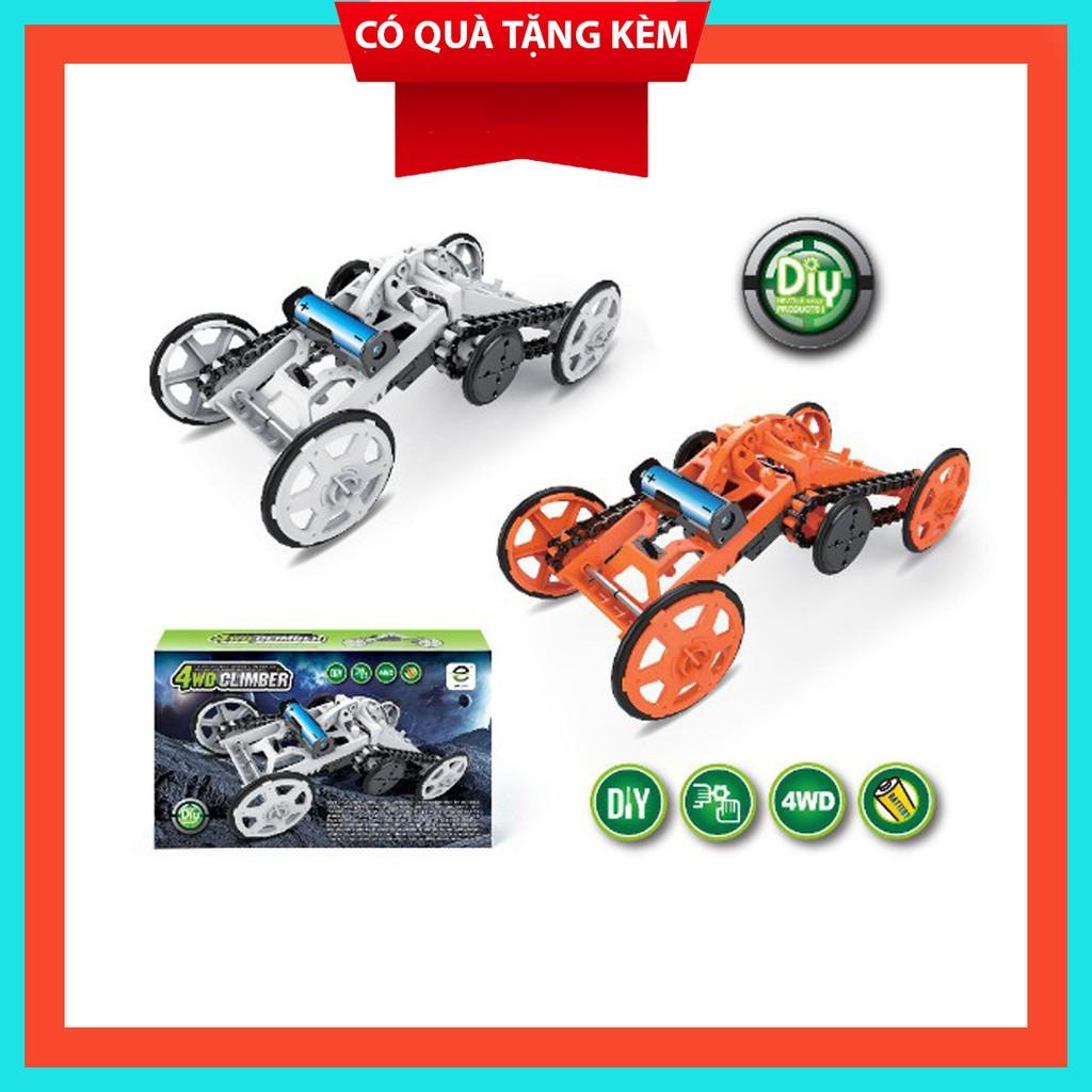 Đồ chơi xếp hình STEM - Bộ xếp hình xe tự hành DIY - CLIMBER