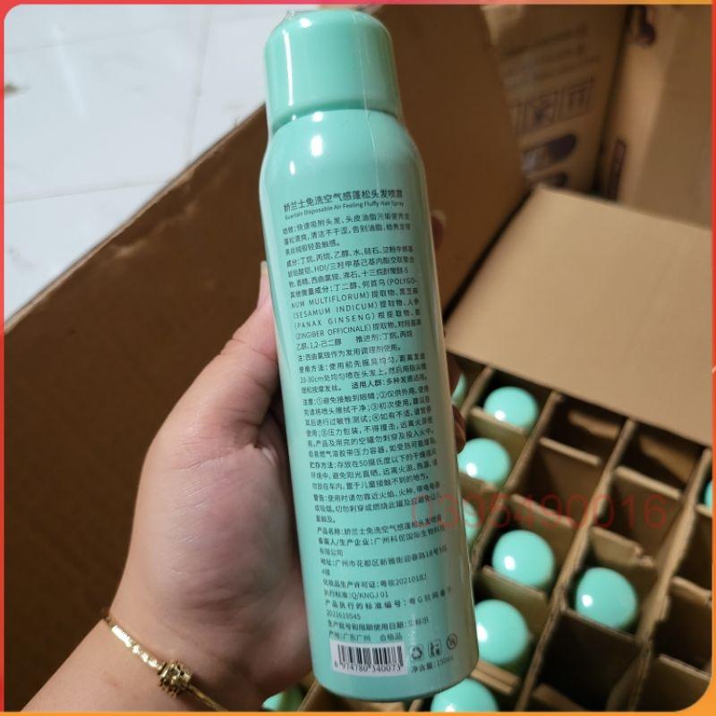 Combo 2 Chai Xịt Gội Đầu Khô 3 Tầng Hương Thơm Giúp Tóc Khô Ráo, Bồng Bềnh Kéo Dài 8 Tiếng