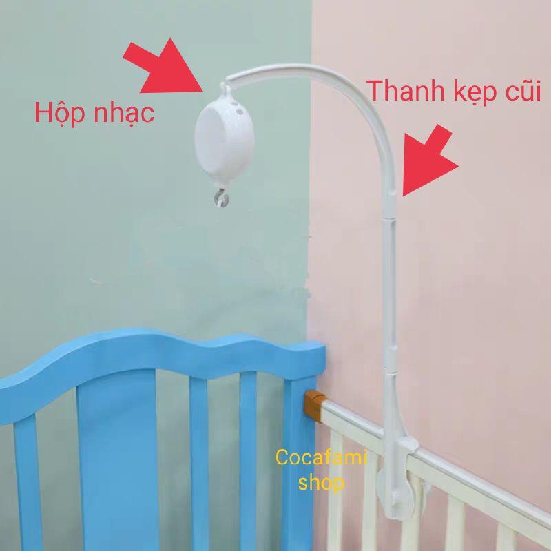 Đồ chơi treo nôi rừng xanh cho bé phát triển thị giác và não bộ