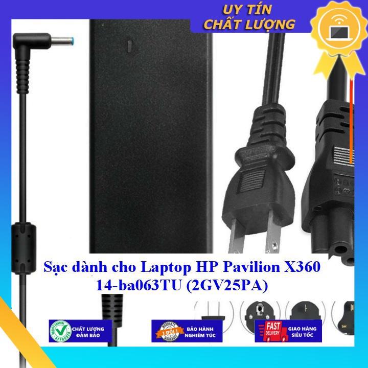 Sạc dùng cho Laptop HP Pavilion X360 14-ba063TU - Hàng Nhập Khẩu New Seal