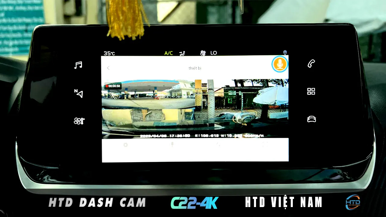 Camera Hành Trình HTD C22-4K - Hàng chính hãng