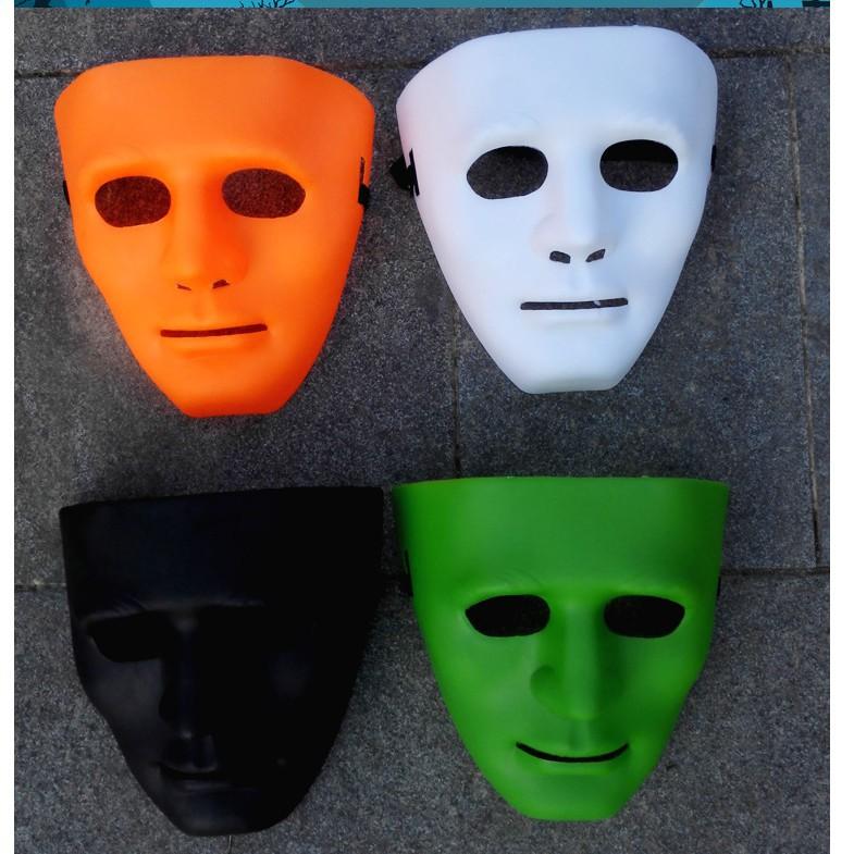 Mặt Nạ Jabbawockeez Mặt Nạ Cosplay Mặt Nạ Hóa Trang Màu Trắng i49 Hàng nhập khẩu