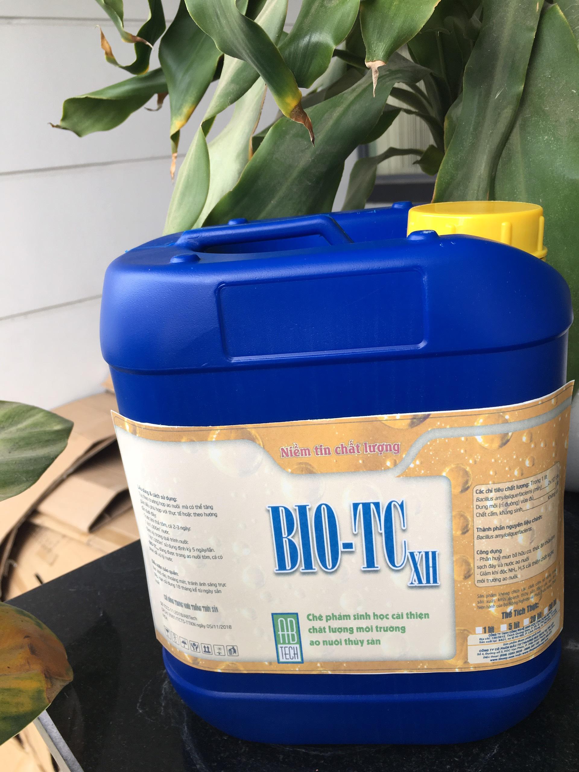 Chế Phẩm Vi Sinh Xử Lý Phèn Trong Ao Nuôi Tôm Cá BIO-TCXH (BIO-TC5) can 5 lít 