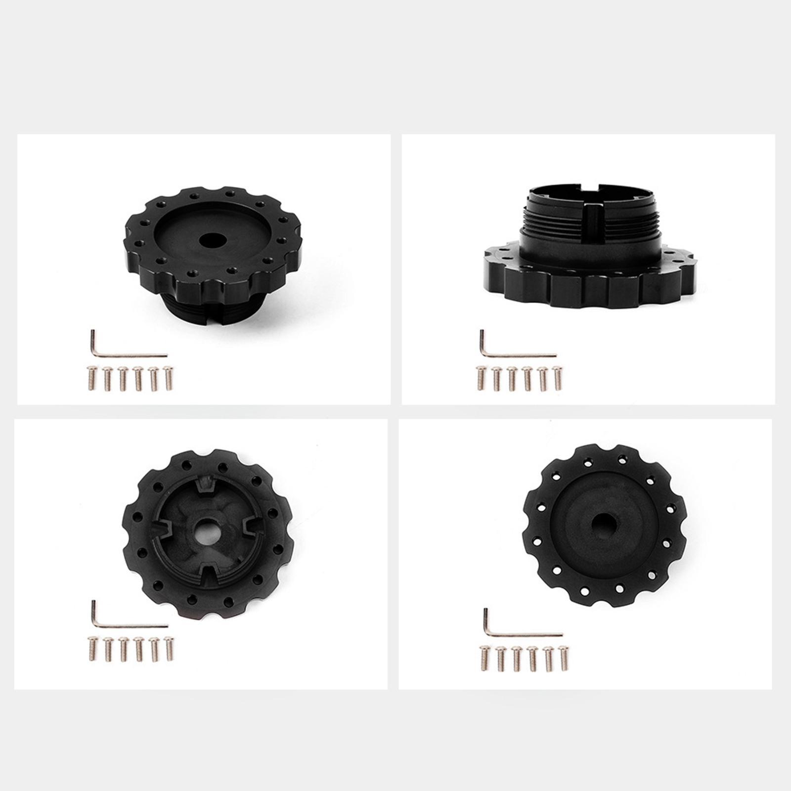 Steering Wheel Adapter Easy to Install Aluminium Alloy for  V10 Game