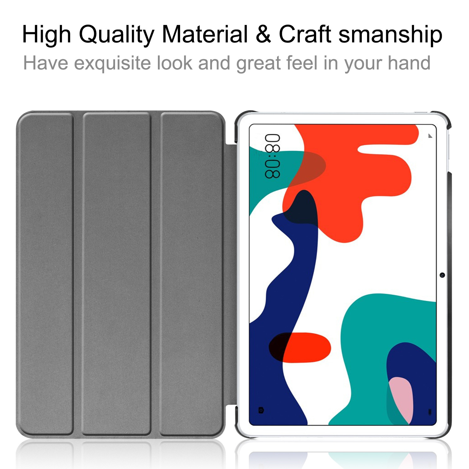 Bao Da Cover Dành Cho Máy Tính Bảng Huawei MatePad 10.4 inch BAH3-W09 / BAH3-AL00 Hỗ Trợ Smart Cover