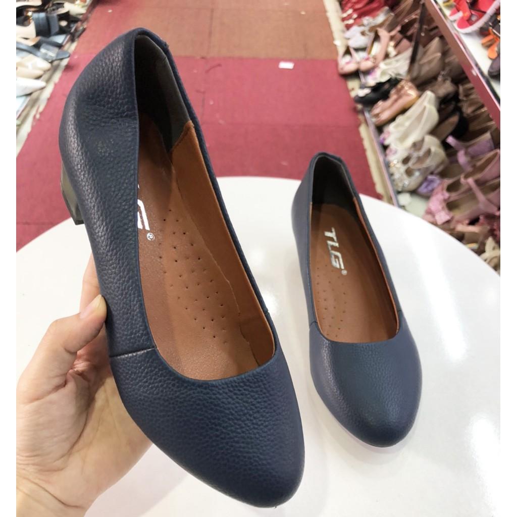 Giầy nữ da thật thời trang phong cách 21680