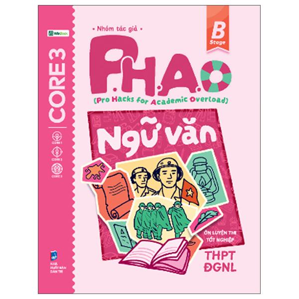 Sách - P.H.A.O - Pro Hacks For Academic Overload - Ngữ Văn - Ôn Luyện Thi Tốt Nghiệp THPT-ĐGNL