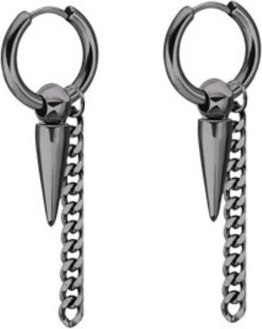 Bông Tai Nam KPOP Tòn Ten Chất Liệu Thép Titan Ko Rỉ TT 1559 - 1 Cặp